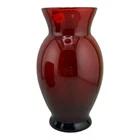 VTG Anchor Hocking Royal Ruby 6 3/8" Red Glass Vase
