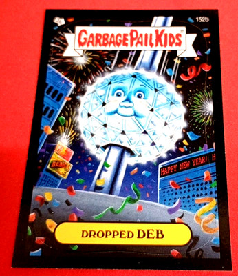 Garbage Pail Kids Brand New Series3 {BNS3} ''DROPPED DEB'' #152b Black Border