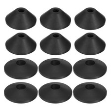 Toilet Bolt Rubber Washer, 12Pcs Conical Washers Toilet Tank Leakage Prevent Kit