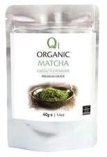 Thé vert Matcha bio Qi en poudre - sachet de 40 g