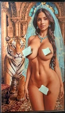 SINFUL BEAUTIES PRINCESS JASMINE "AMIRA" METAL VIRGIN VARIANT #4/5 KICKSTARTER