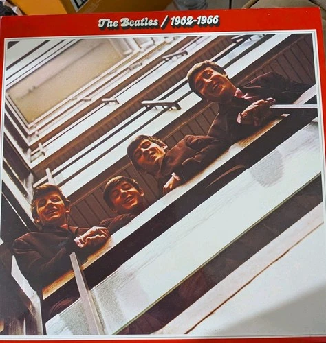 The Beatles 1962-1966 Double LP Vinyl Record Compilation Red Album