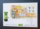 Ireland Stamps Signed FDC 2007 mini sheet ; Celtic Cats.