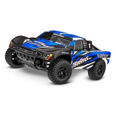 Traxxas 58234-8 Slash 1:10 2WD SC RTR brushed HD clipless inkl. Akku/Lader - bla