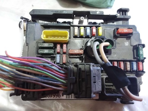PEUGEOT 207 FUSE BOX UNDER DASH, A7, 03/07-12/12 07 08 09 10 11 12