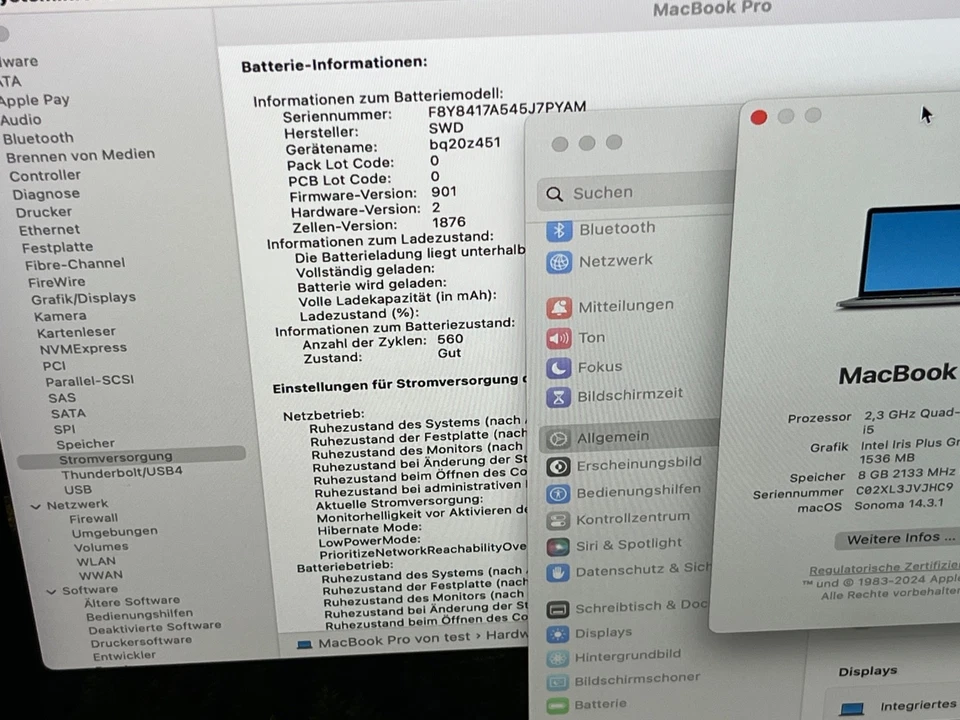 Apple MacBook Pro 13" 2018 · i5 · 8GB · 512GB, Foto 4 von 5