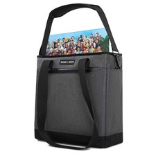 Vinyl Record Bag Maximum Protection Water-Resistant Storage Holder for 30 t...