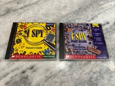 Set of 2  I Spy  PC games - I Spy  I Spy: Spooky Mansion UNTESTED see desc