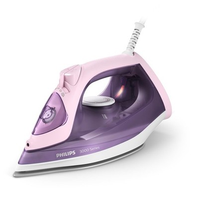 Philips Speed Pro DST3020/30 Steam Iron 300 Ml Water Tank, 2200W Purple 220V