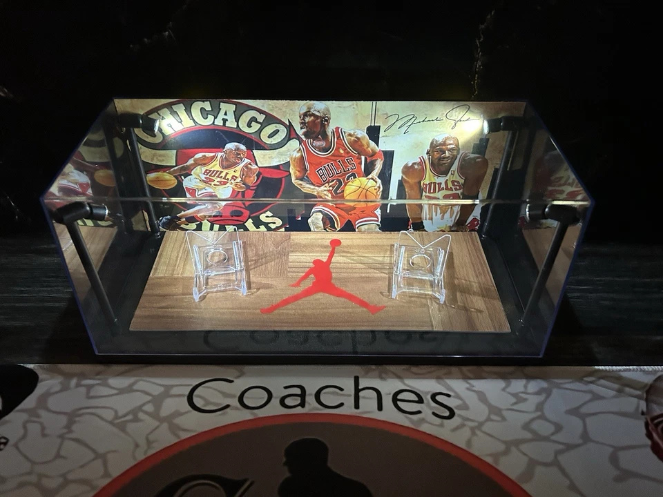 MICHAEL JORDAN заказ светодиод карты витрина для PSA и BGS плиты Bulls 🔥🏀🔥 - Изображение 2 из 4