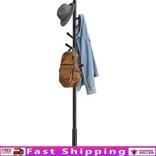 Freestanding Adjustable Coat Rack Easy Assembly Modern Organizing Stand New