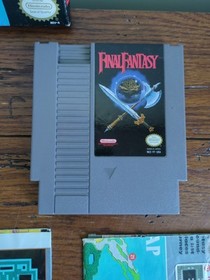 Final Fantasy Nintendo NES Complete In Box w/ Manual & Maps CIB 
