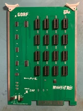 NEW Bally MIdway Astrocade Card Rack RAM Card-Gorf - WOW - Robby ROTO - 4164 RAM