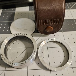 Uniphot TLR Close-Up Lens Set No. 2 – For unknown TLR Cameras, BiggerthanYashica