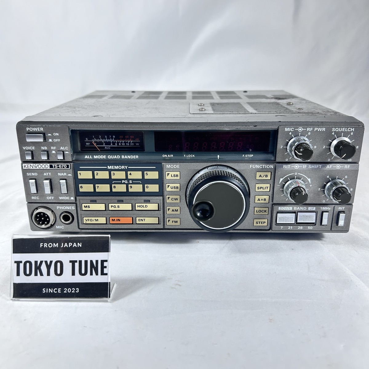 Kenwood TS-711 10W 144MHz 2m Allmode Transceiver w/Cable Used As