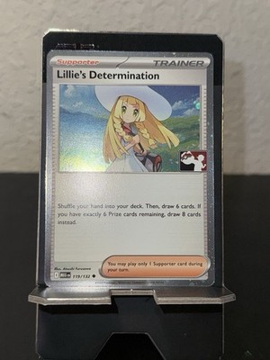 Pokémon TCG Lilies Determination 119/132 Cosmo Holo Prize Pack Series