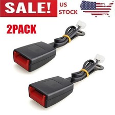 Front Driver Safety Seat Belt Buckle Plug Connector Warning Cable Camlock Duty