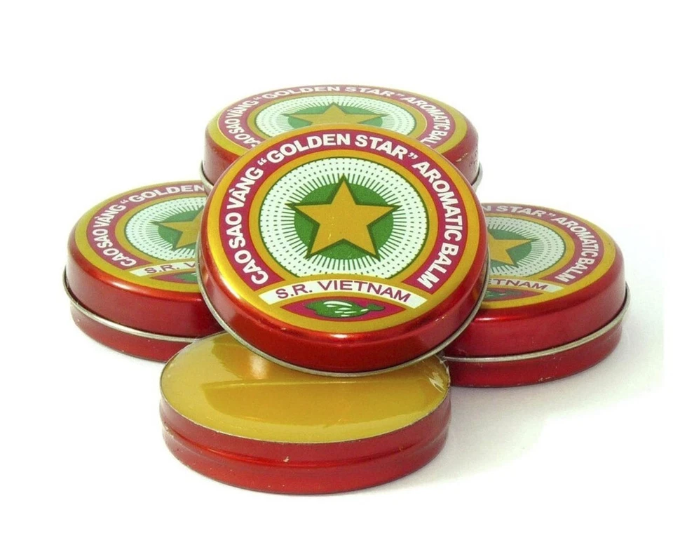Authentic Golden Star Aromatic Balm Vietnam 4g