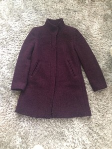 loft purple coat