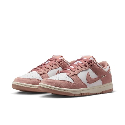 IB4417-102 NIKE DUNK LOW WHITE PINK (Damen)
