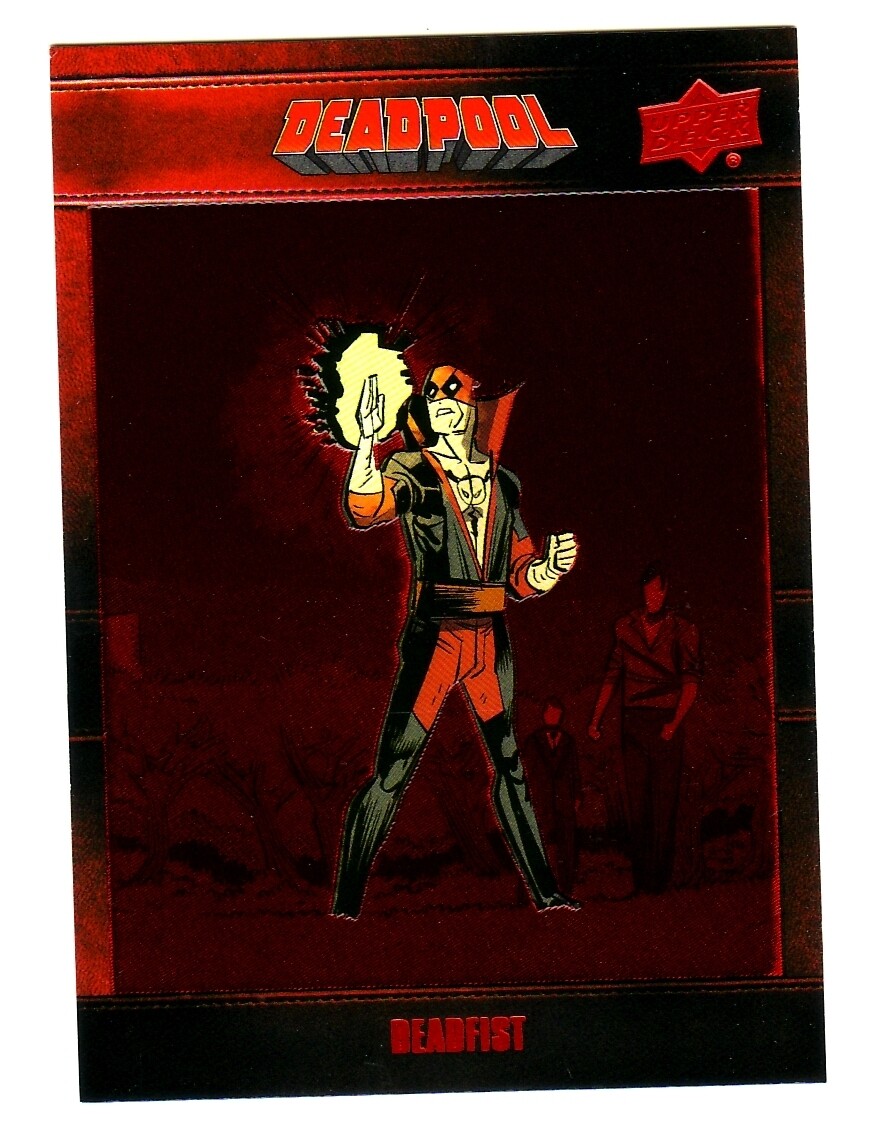 2019 DEADPOOL BASE CARD 69 DEADFIST | eBay