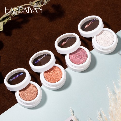 12 Colors Sequins Glitter Loose Shimmer Pigment Eye Shadow Mud Cream - Picture 10 of 38