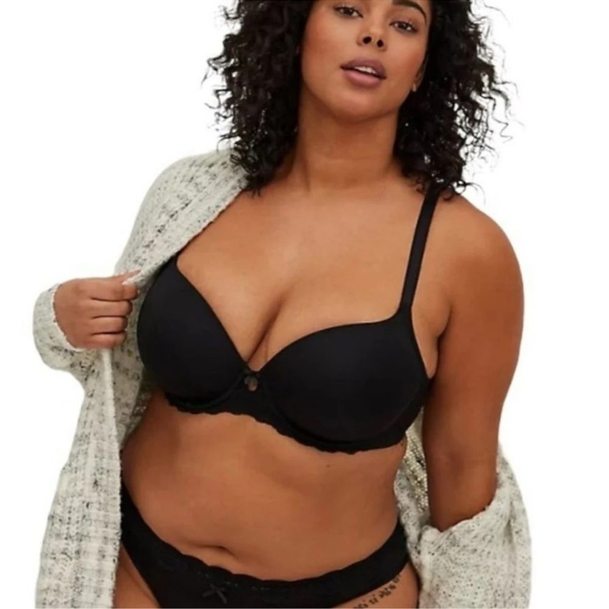 Torrid Lace & Microfiber Sexy T-Shirt Bra