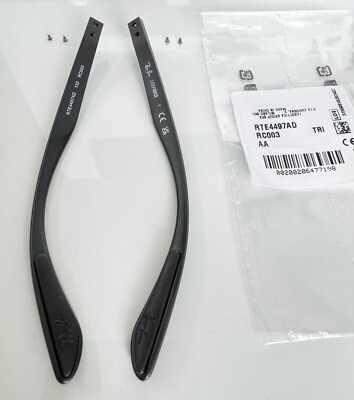 Ray Ban RB3737 Liteforce Chromance Black Replacement Temple