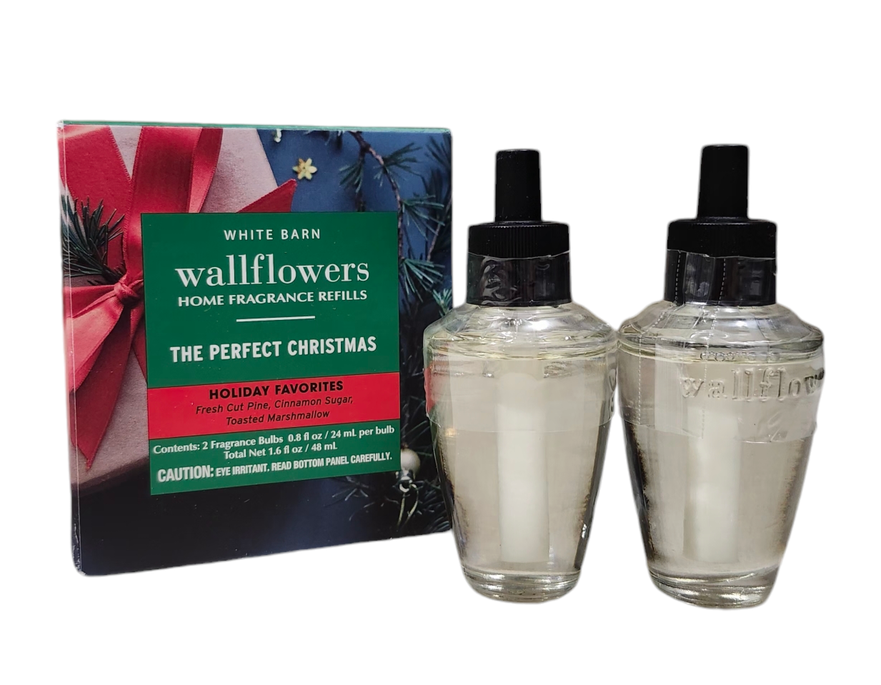 NEW Bath & Body Works THE PERFECT CHRISTMAS Wallflowers Refills, 2-Pack-image