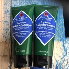 Image of Jack Black True Volume Thickening Shampoo 2 Tubes Each 88ml