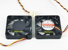 1PCS 4CM 3-wire cooling fan F-4010M12BII 0.16A DC12V 40mm 4010