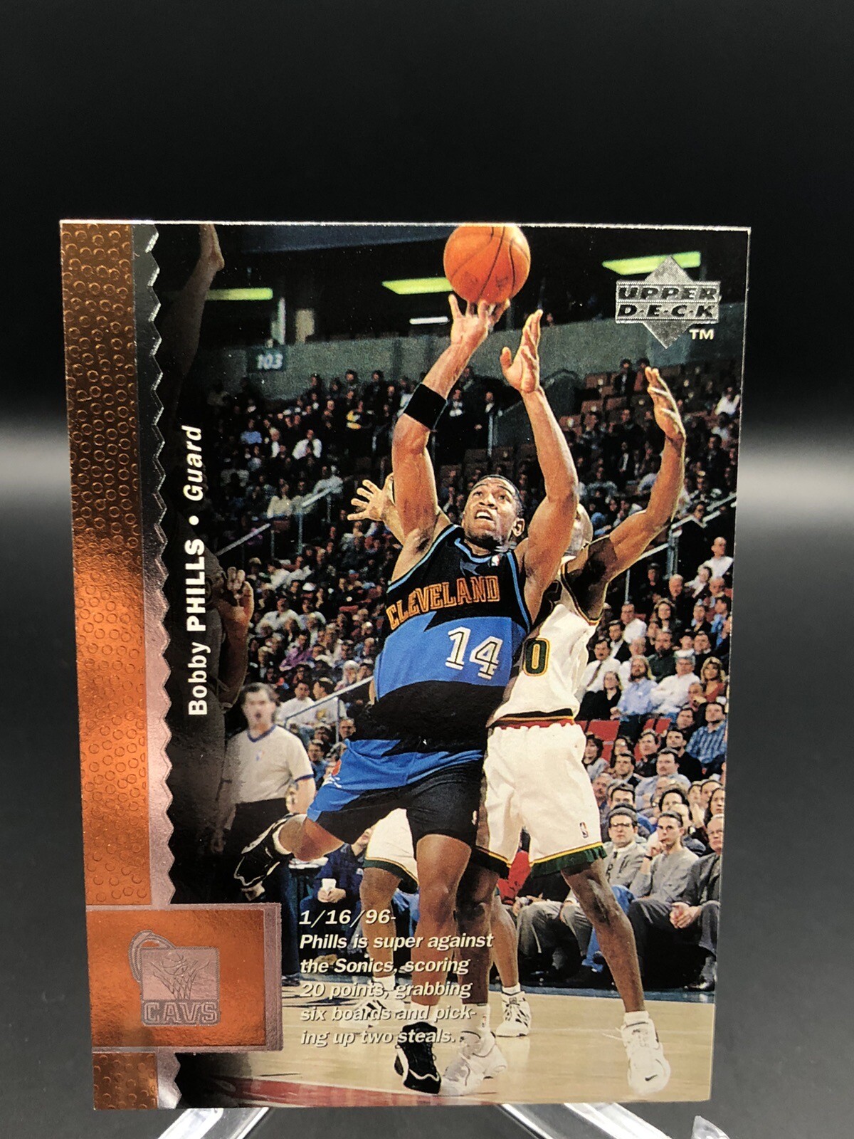 1996-97 Upper Deck Basketball Card #22 Bobby Phills