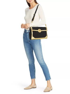 BALMAIN PARIS Black Gold LARGE Tote Mamy Changing Bag Carry On Shoulder Bag NWT