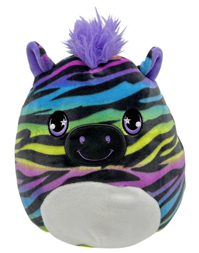 Squishmallow Ravalia the Rainbow Zebra 8 Plush (Series 2 Mystery Squad!)