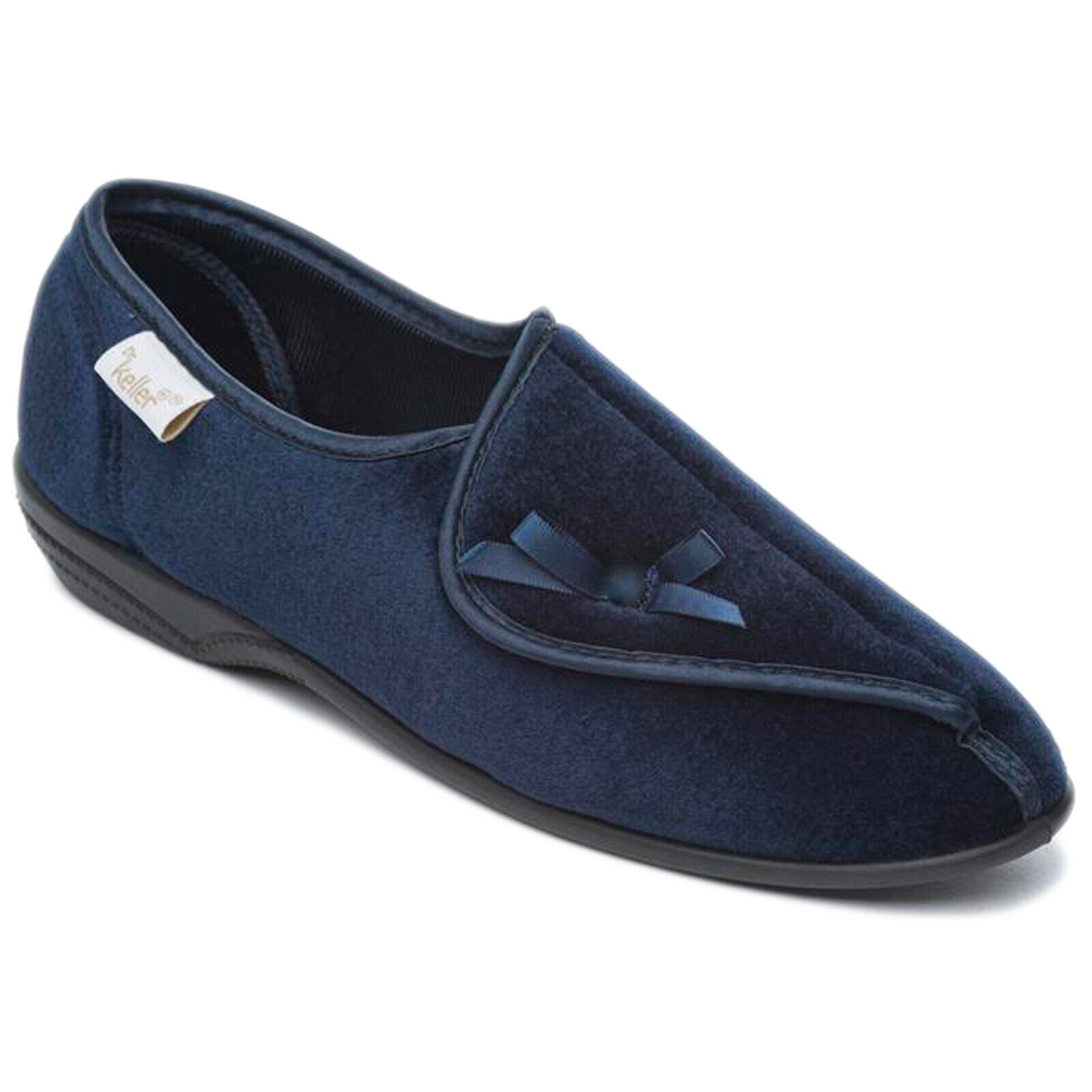 SAOLA DR KELLER LINEA DONNA PANTOFOLE WIDE FIT SCARPE CON CHIUSURA TOUCH IN TESSUTO APERTO