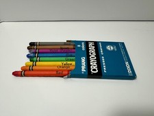 Vintage Dixon Prang Payons Painting Water Color Crayons 8 Colors. NEW OLD STOCK