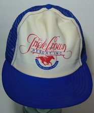 Vtg 1980s Triple Crown Horse Racing Resort Snapback Trucker HAT CAP Made in USA