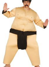 Abito imbottito da uomo lottatore di sumo costume cervo notte sumo nuovo in fg