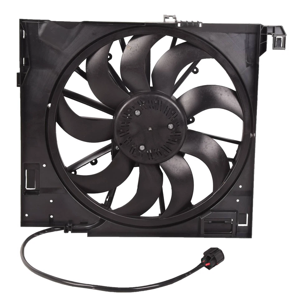 Conjunto de ventilador de refrigeración del radiador para Jaguar XJ XJR XF XFR XKR 3,0 L 5,0 L C2D38737 Foto 2 de 4