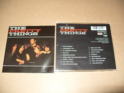 The Pretty Things By Pretty Things 1990 cd Near Mint/Inlays Very Good +. (M1)