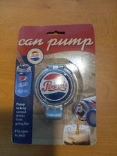 Pepsi Soda Pop Can Pump, NEW Sealed Rare Flip Open
