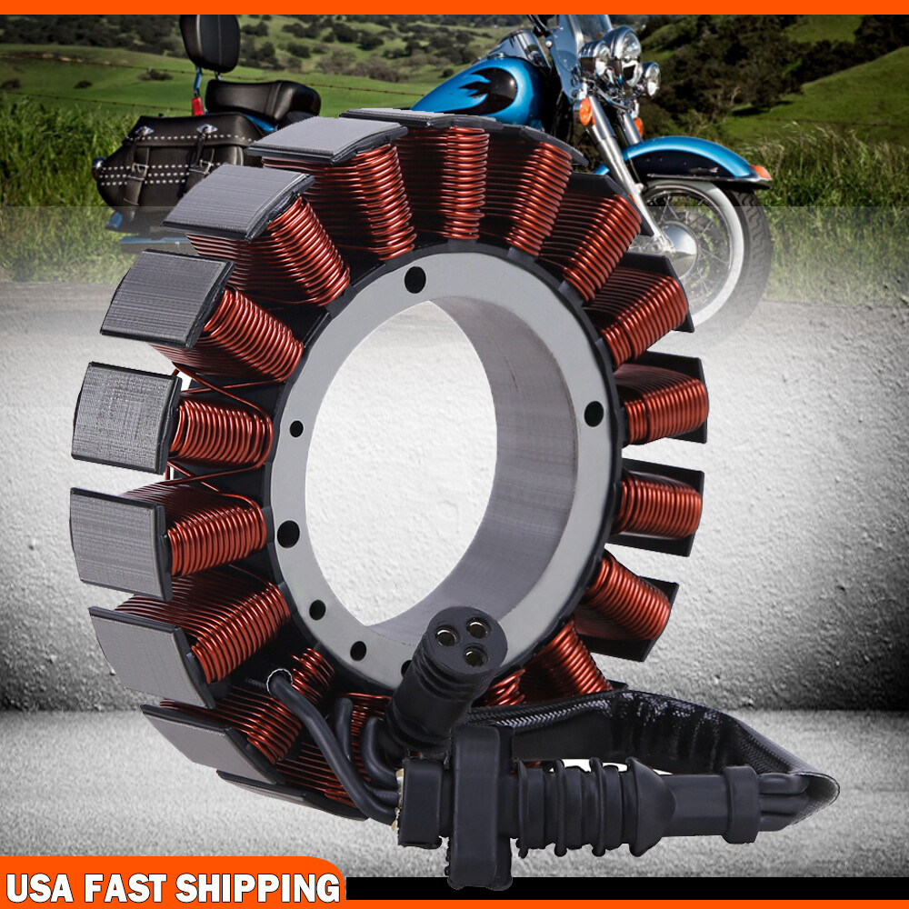 KARSEE 30017-08 - Bobina de estator para motocicleta compatible con Harley Davidson 2008-17 Softail y DynaFat Bob Low Rider Street Bob Super Glide Switchback Fat Boy 30017-08A KARSEE 30017-08 - Bobina de estator para motocicleta compatible con Harley Davidson 2008-17 Softail y DynaFat Bob Low Rider Street Bob Super Glide Switchback Fat Boy 30017-08A