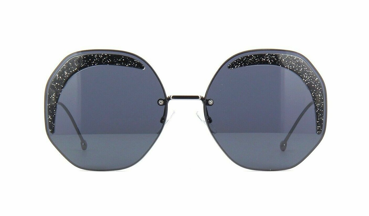 New Fendi Glitter Sunglasses Fendi FF Diamonds FE40140U Sunglasses | Neiman Marcus main image 4