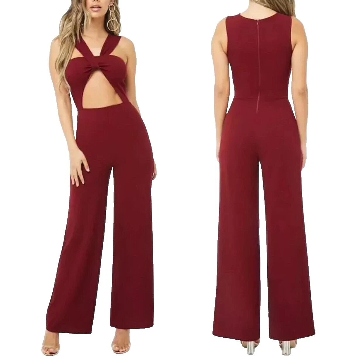 Mono de poliéster mujer FOREVER 21 Jumpsuits & Rompers for Women