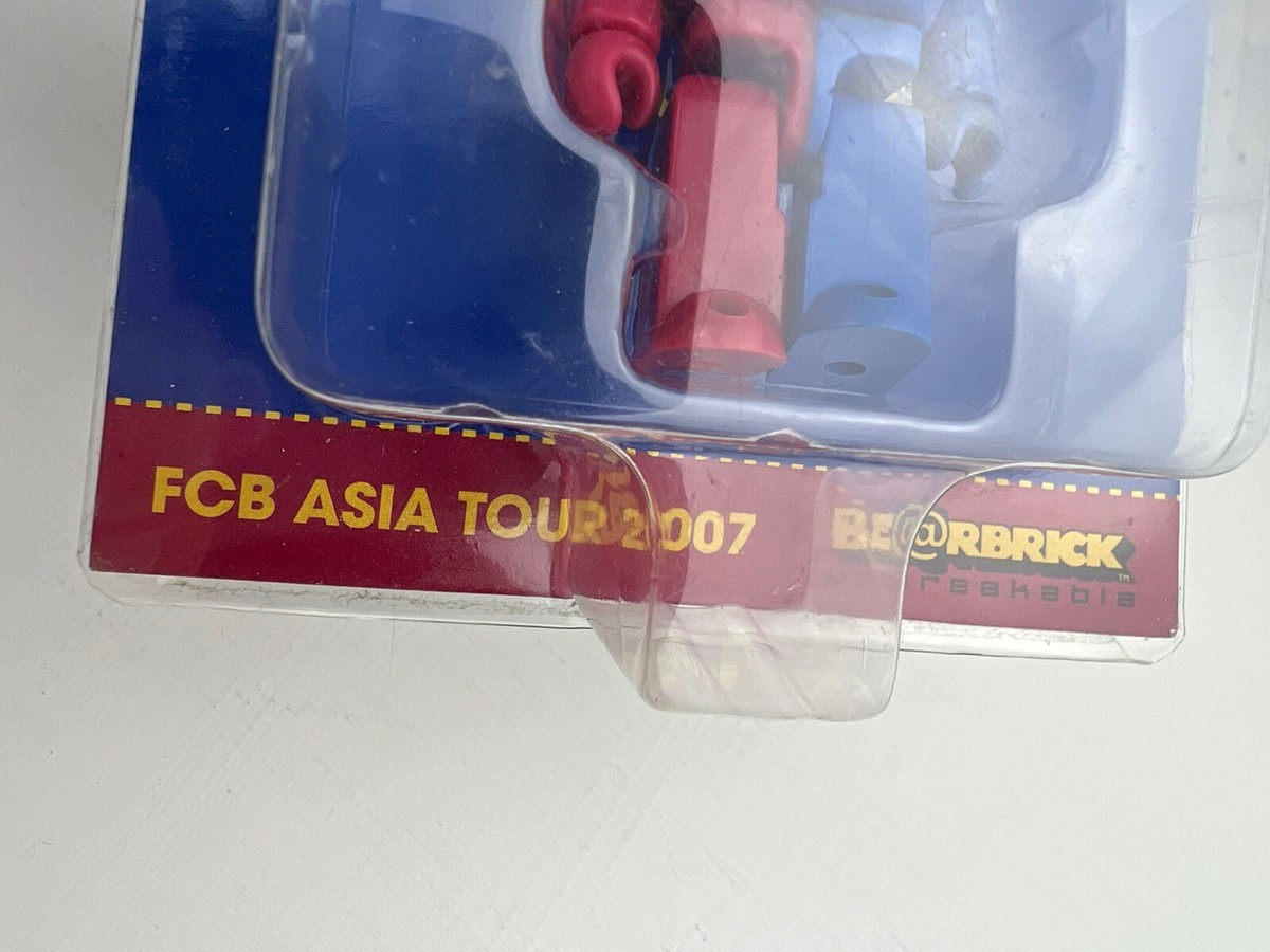 2007 Bearbrick FCB Team Barcelona 100% Asia Tour Medicom Toy 