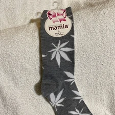 NWT Mamia Womens Fashion Crew Socks (Size 9-11)
