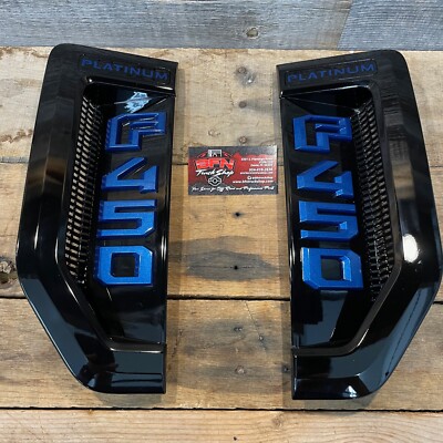 OEM 17 Ford Super Duty Painted to Match Fender Vent - F350 Lariat 
