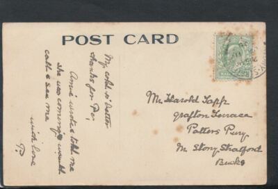 Familiengeschichte Postkarte - Tapp - Grafton Terrasse, Potterspury, Bucks RF2149