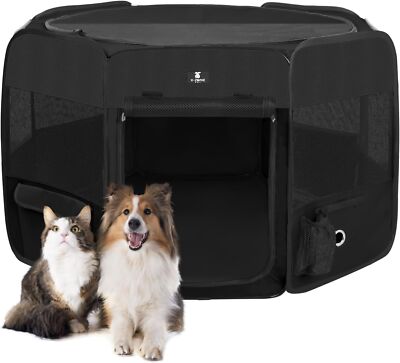 Foldable Pet Dog Playpen Portable Pet Play Pens for Puppies Cat Rabbit Chicks