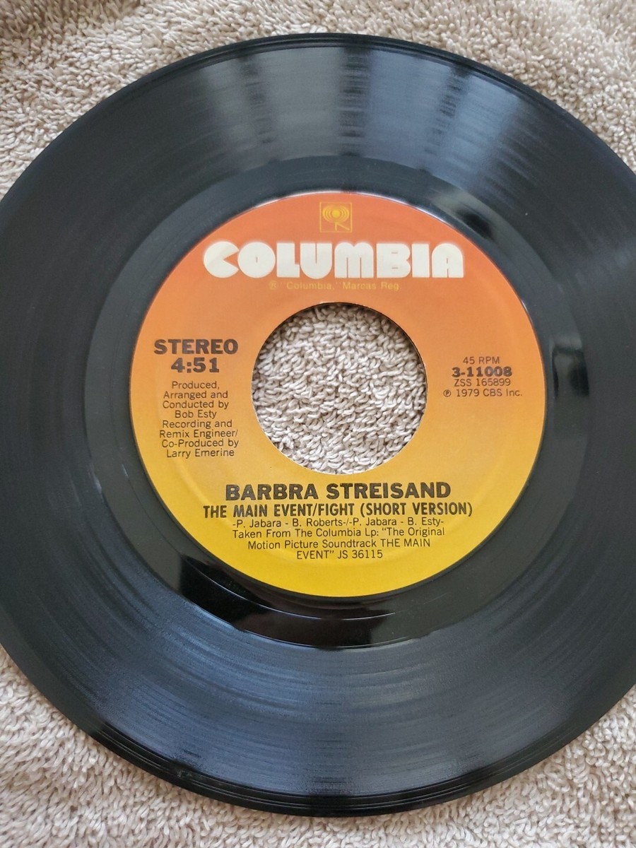 バーブラ・ストライサンド BARBRA STREISAND 45 RPM RECORDFULL 53 | eBay